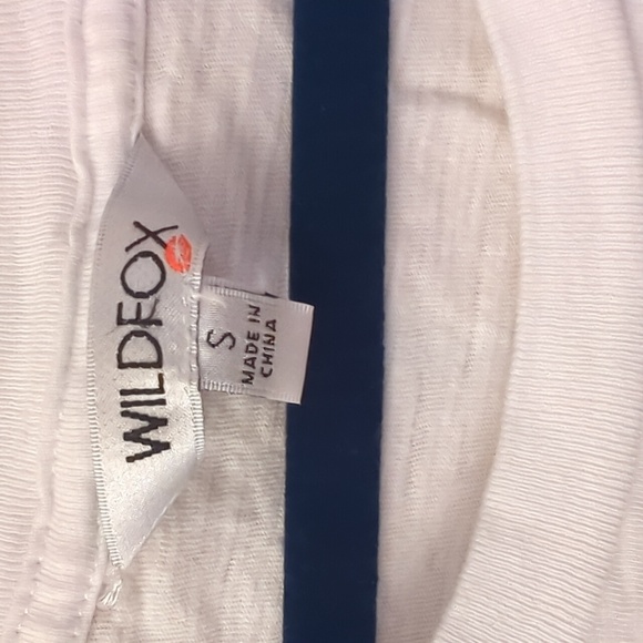 Wildfox “Take Me Away” Graphic Short Sleeve Tee in White Size small - Picture 3 of 8